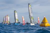 Alberto Morales vencedor del cuarto evento de la Barcelona Foiling Winter Series para la clase Waszp