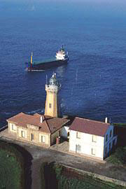 Faro de Punta del Castillo. Aviles 