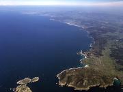 Vista general desde Punta Langosteira a Cabo San Adrián e Illas Sisargas