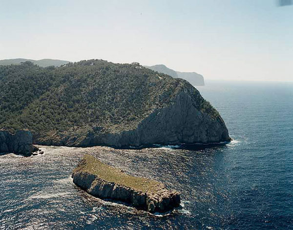 Cabo Rubio desde el N e Isla Murada