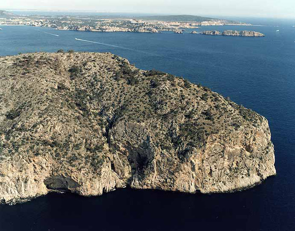 Cabo Andritxol, Islas Malgrat y Pta. Cala Figuera