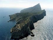 Isla de Dragonera por el lado de Cap Tramuntana.