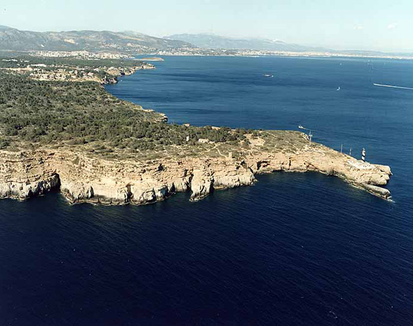 Punta de Cala Figuer. Bahía de Palma