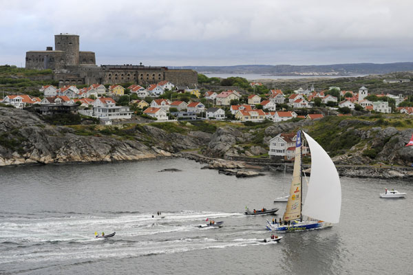 V.O.R. Llegada a Marstrand (Suecia)