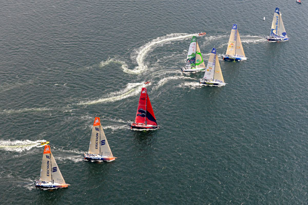 V.O.R. Regata costera en Galway