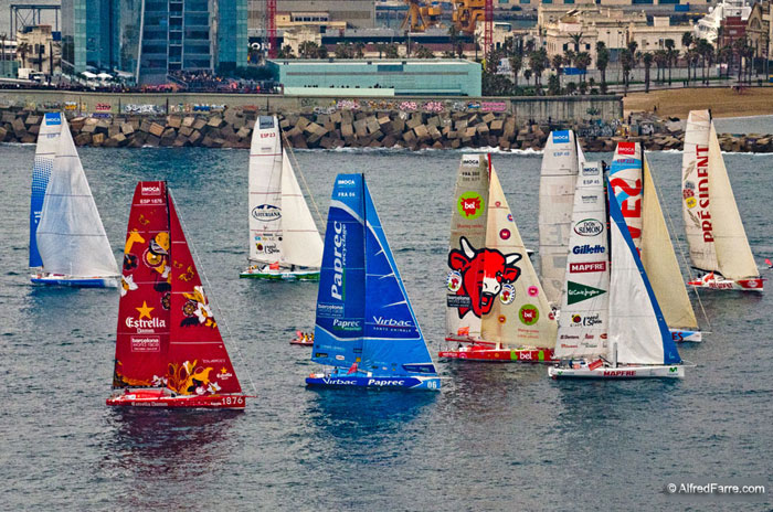 Barcelona World Race 2010 La Visión de Alfred Farré. 