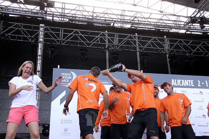 V.O.R. 1º Regata In port. Alicante 2014