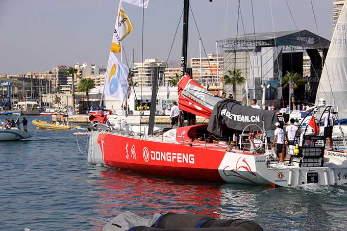 V.O.R. 1º Regata In port. Alicante 2014