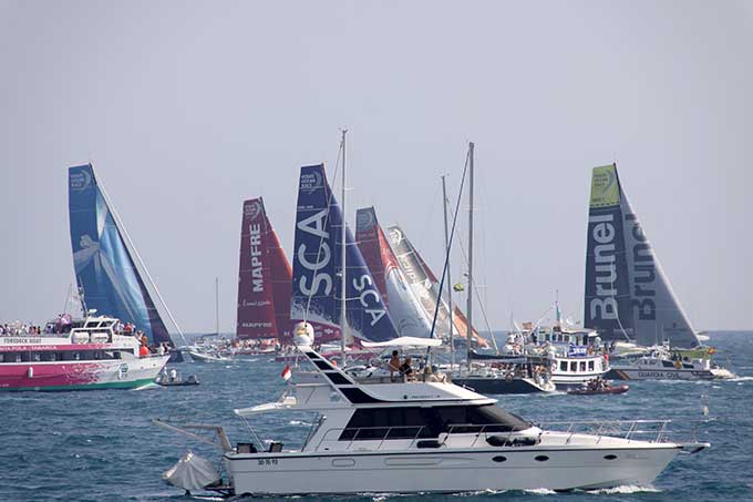 V.O.R. 1º Regata In port. Alicante 2014