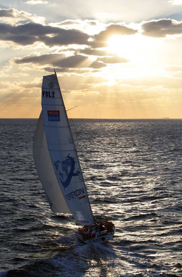 Skipper Zbigniew 'Gutek' Gutkowski. Operon Racing