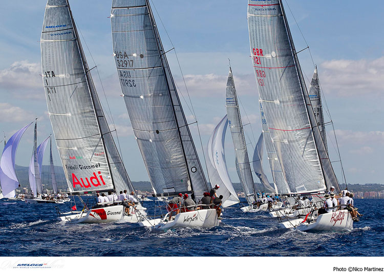 Campeonato del Mundo de la clase Melges 32. Palma 2011 2ª jornada