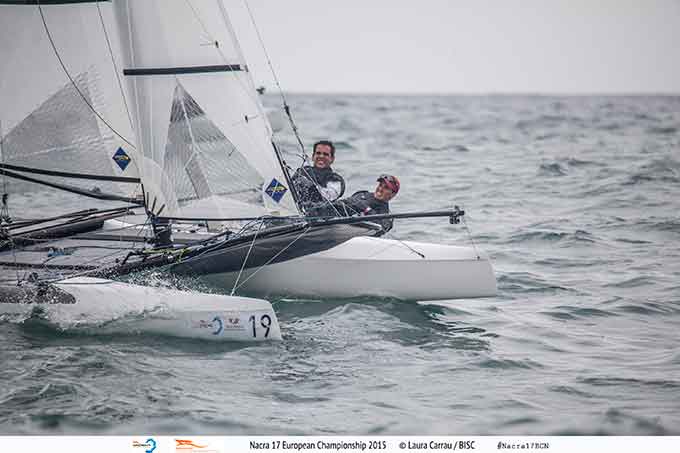 Campeonato de Europa de Nacra 17 Barcelona 2015