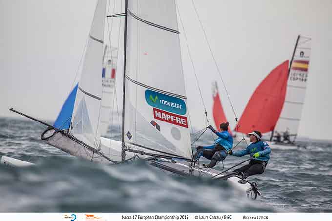 Campeonato de Europa de Nacra 17 Barcelona 2015