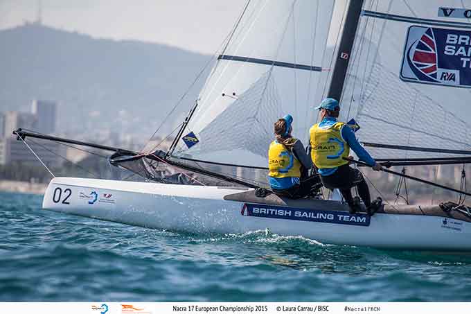 Campeonato de Europa de Nacra 17 Barcelona 2015