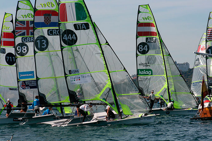 4ª Jornada Poco viento solo compiten los 49er