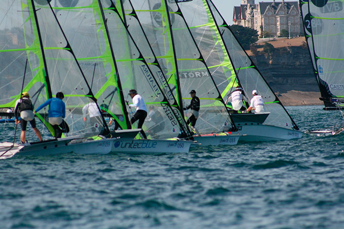 4ª Jornada Poco viento solo compiten los 49er