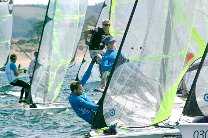 4ª Jornada Poco viento solo compiten los 49er