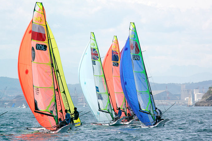 4ª Jornada Poco viento solo compiten los 49er