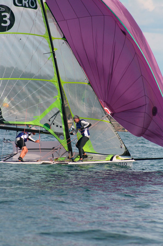 4ª Jornada Poco viento solo compiten los 49er