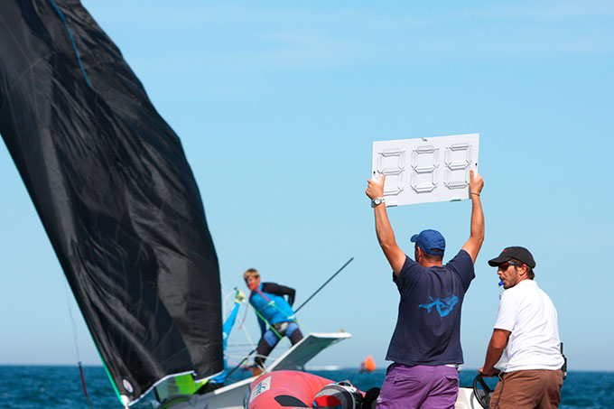 4ª Jornada Poco viento solo compiten los 49er