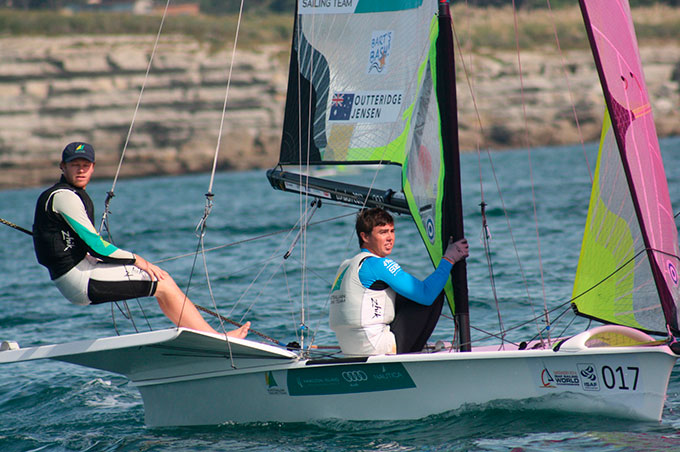 4ª Jornada Poco viento solo compiten los 49er