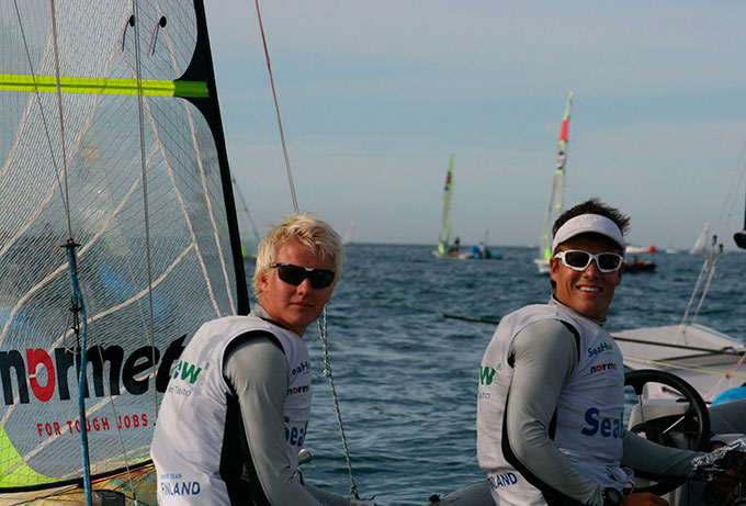 4ª Jornada Poco viento solo compiten los 49er