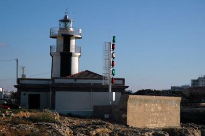 E-0344 Faro de Ciutadella de Menorca y Semáforo de entrada (Punta Sa Farola)