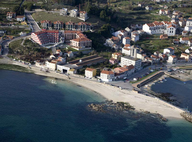 Praia do Con. Moaña. Ría de Vigo