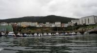 Burela. Puerto Comercial. Refugio y visita