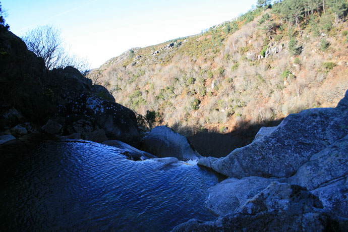 Poza superior de la cascada