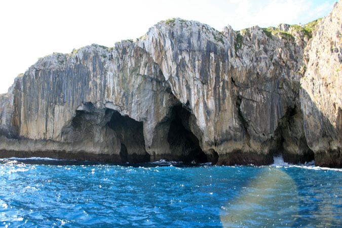 Cuevas donde habita el marisco.