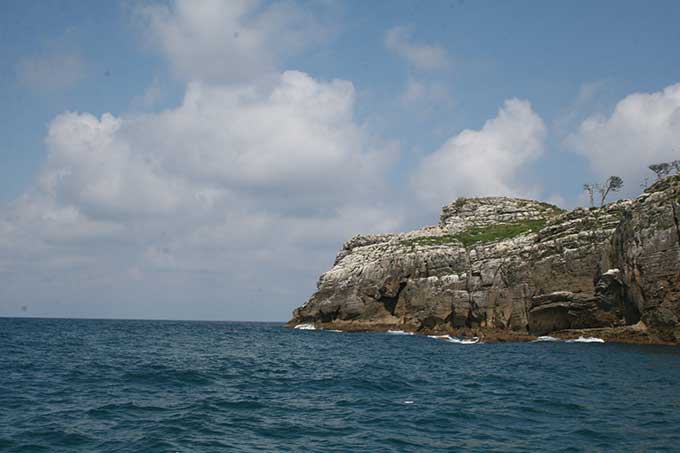 Punta Amanrradi desde el W