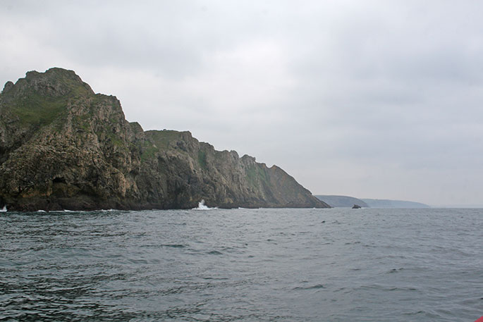 Punta Calderón y los islotes a sus pies