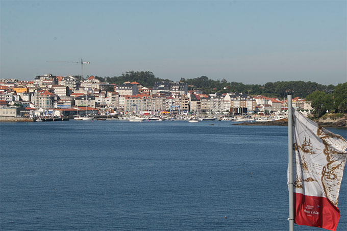 Portonovo desde el Náutico de Sanxenxo