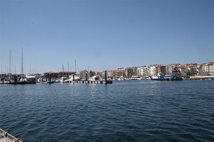 Sanxenxi desde la bocana