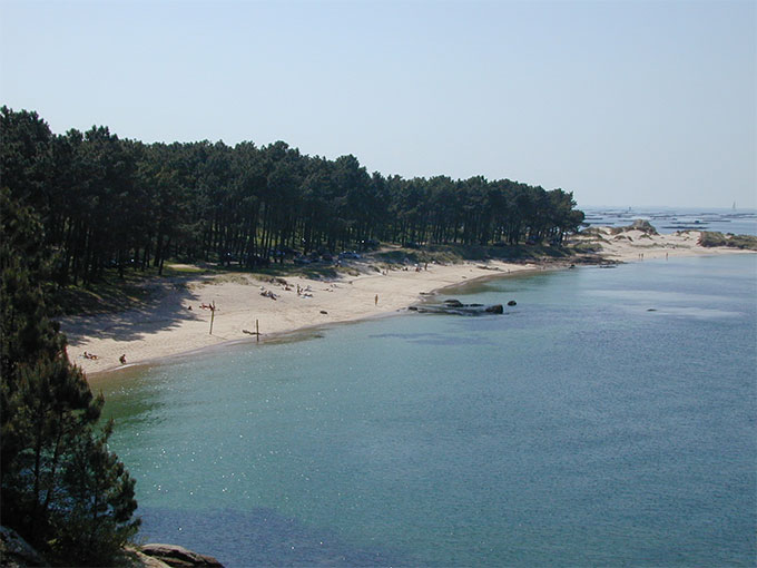 Playa y fondeadero de Area de Secada