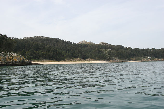 Playa y fondeadero de San Martiño