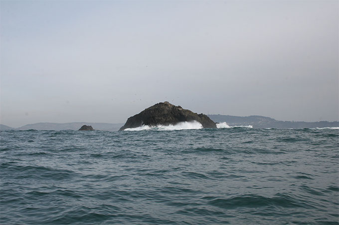 Islotes Marola y Marolete desde el freu.