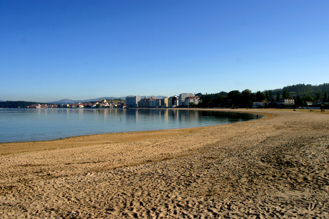 Playa Compostela. Vilagarcía de Arousa