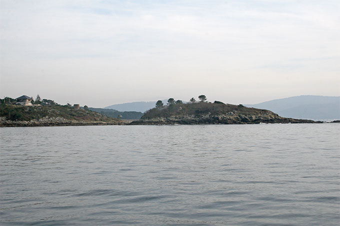 Isla de Santa Catalina desde el W