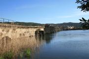 Puente Nafonso. Zona navegable del Río Tambre para embarcaciomes menores y motoras de poco puntal