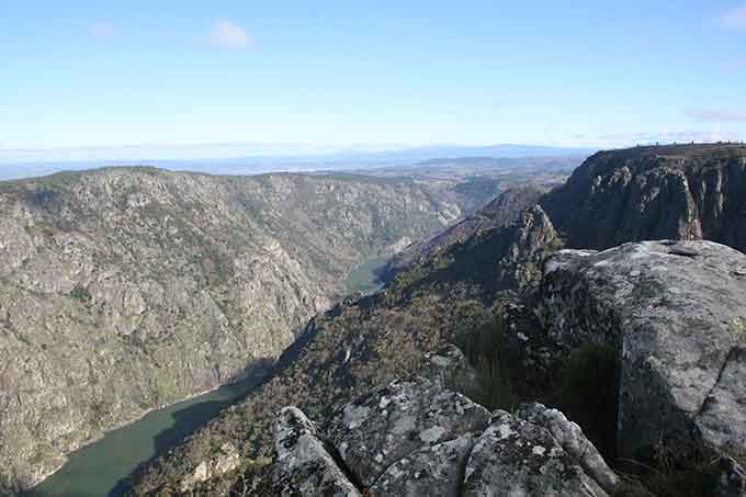 El cañón hacia el este