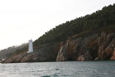 03080 Faro de Punta da Barra. Ría de O Barqueiro. Galicia 03080 Faro de Punta da Barra. Ría de O Barqueiro. Galicia