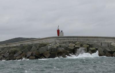03245 Puerto Exterior de Ferrol. Extremo Dique de Abrigo
