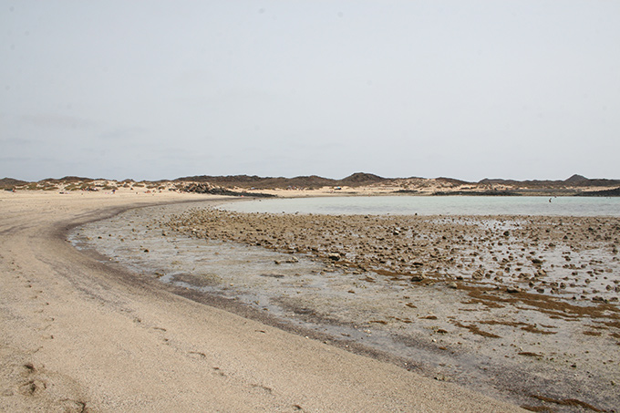 Playa de la Concha. Isla de Lobos. La Oliva. Fuerteventura