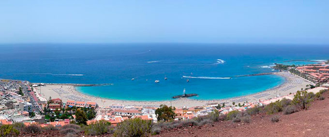 Playa de Las Vistas. Arona. Tenerife