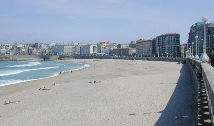 Playa del Orzán (A Coruña)