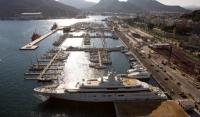 Yacht Port Cartagena. Marina de grandes esloras