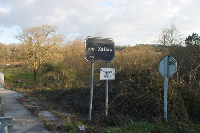 Río Xallas. Puente de Bandromil