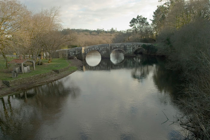 Río Xallas. Puente de Bandromil